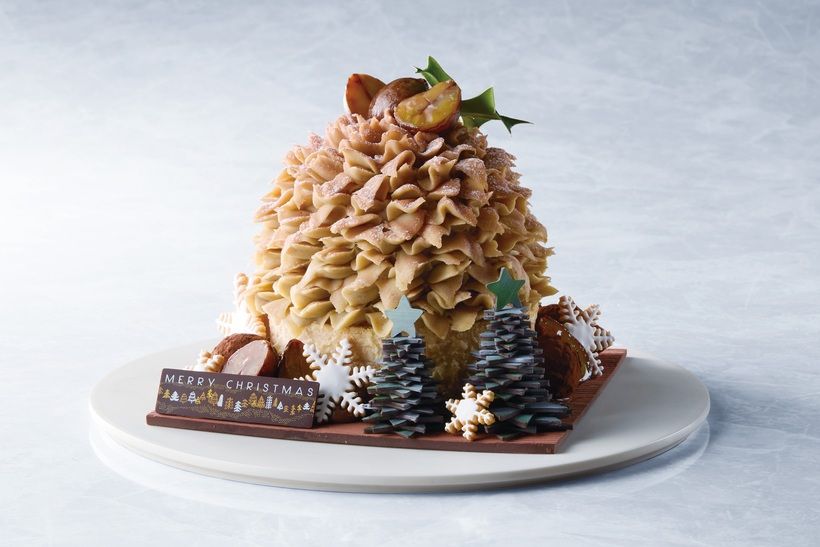 「和栗のモンブラン ~Eclat de Noel~」20,000円 直径12cm 6名分