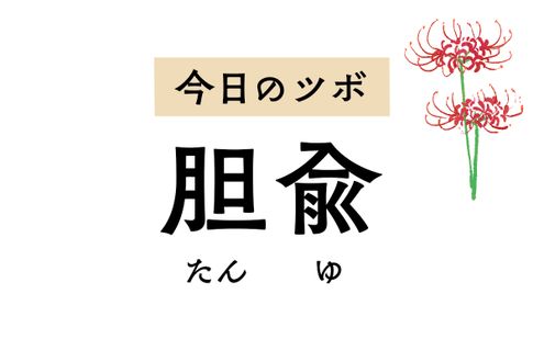 口の中が苦いときや脇腹が痛いときは「胆兪」のツボ押しを。黄疸の治療にも用います