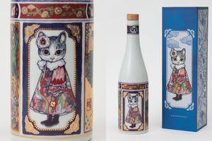 岩手最古の酒蔵×有田焼の名窯。美しき特製アートボトルで味わう極上の純米大吟醸