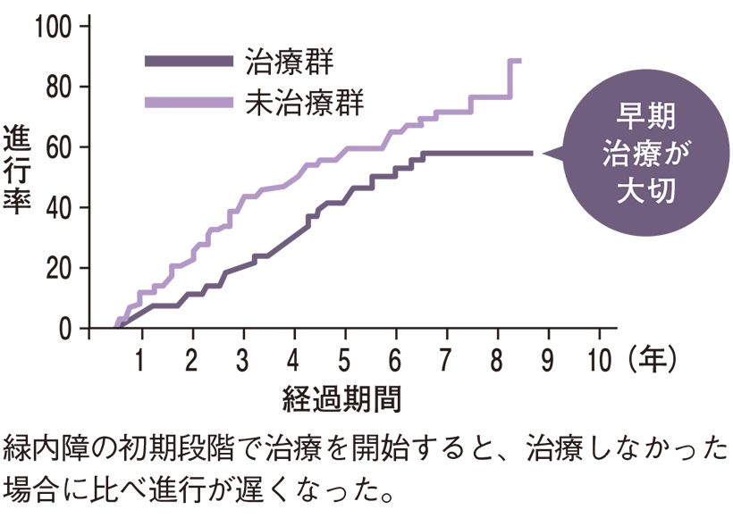出典:Heijl A, et al. :Arch Ophthalmol, 120 (10):1268-1279, 2002