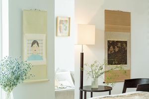 今どきのお洒落なアートの飾り方　［表装・表具編］アートをモダンに魅せる“和の装い”