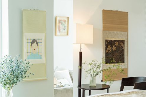 今どきのお洒落なアートの飾り方　［表装・表具編］アートをモダンに魅せる“和の装い”