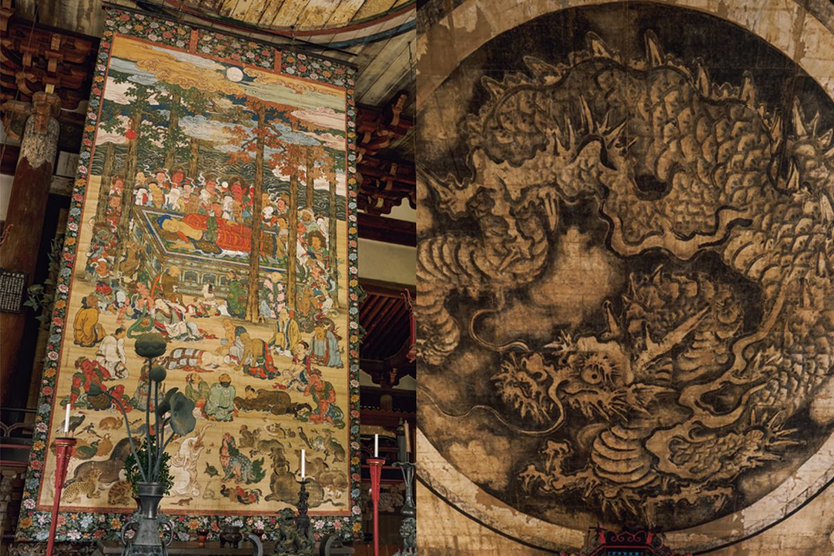 開創700年 大徳寺──非公開の至宝を訪ねて（3）仏涅槃図と雲竜図　禅の美を今に伝える仏教絵画