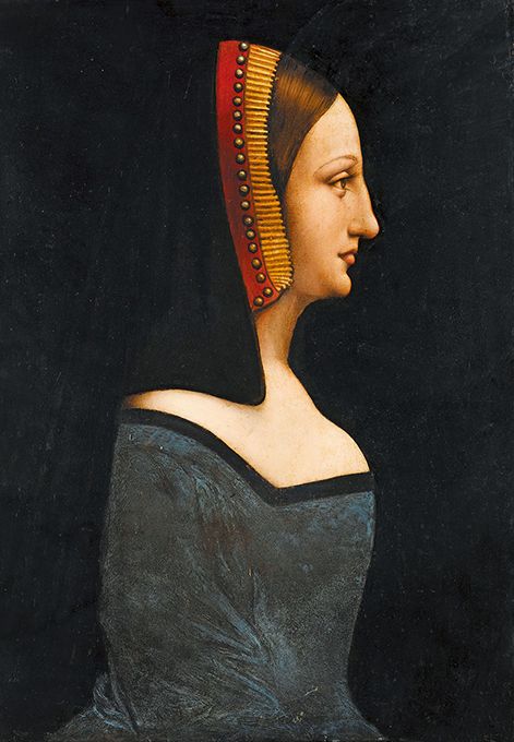 ロンバルディアの画家《女性の肖像》、通称《美しきフェロニエール》1500 ‒1512年頃 パリ、ルーヴル美術館 Photo © GrandPalaisRmn (musée du Louvre) / Franck Raux / distributed by AMF-DNPartcom