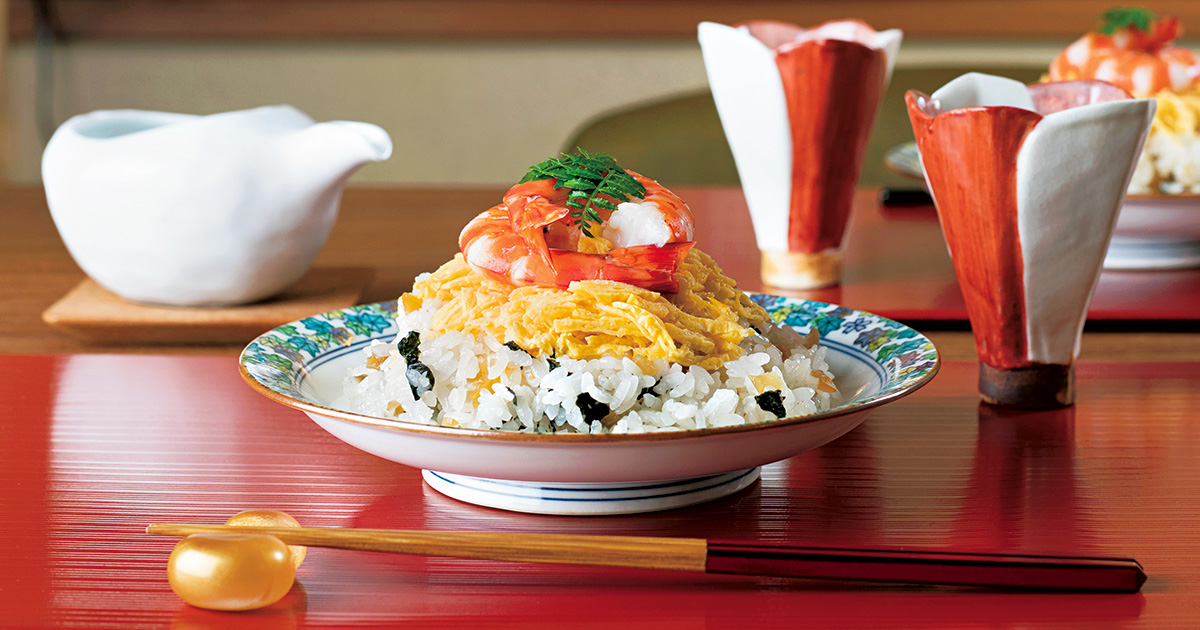 大原千鶴の心に残るレシピ「ちらし寿司」