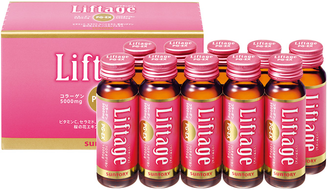 ゆるむ世代の毎日を立て直す 濃密即感の美容ドリンク〔SUNTORY〕