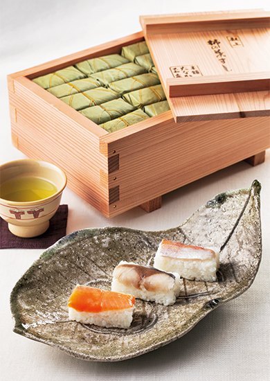 丹波 柿の葉茶碗 木製箱付き