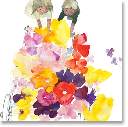 いわさきちひろ作品ほか、世界の絵本画家206名の作品も人気！安曇野