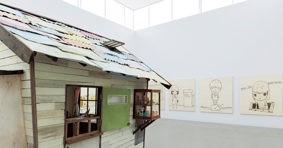 奈良美智の“心”が伝わってくる！アトリエのような展示空間 Nʼs YARD