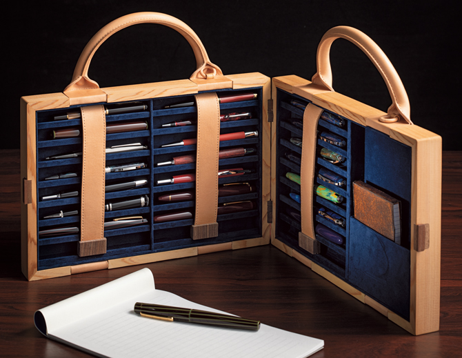 箱屋”常吉×銀座 蔦屋書店で誕生した、高級筆記具用文具箱