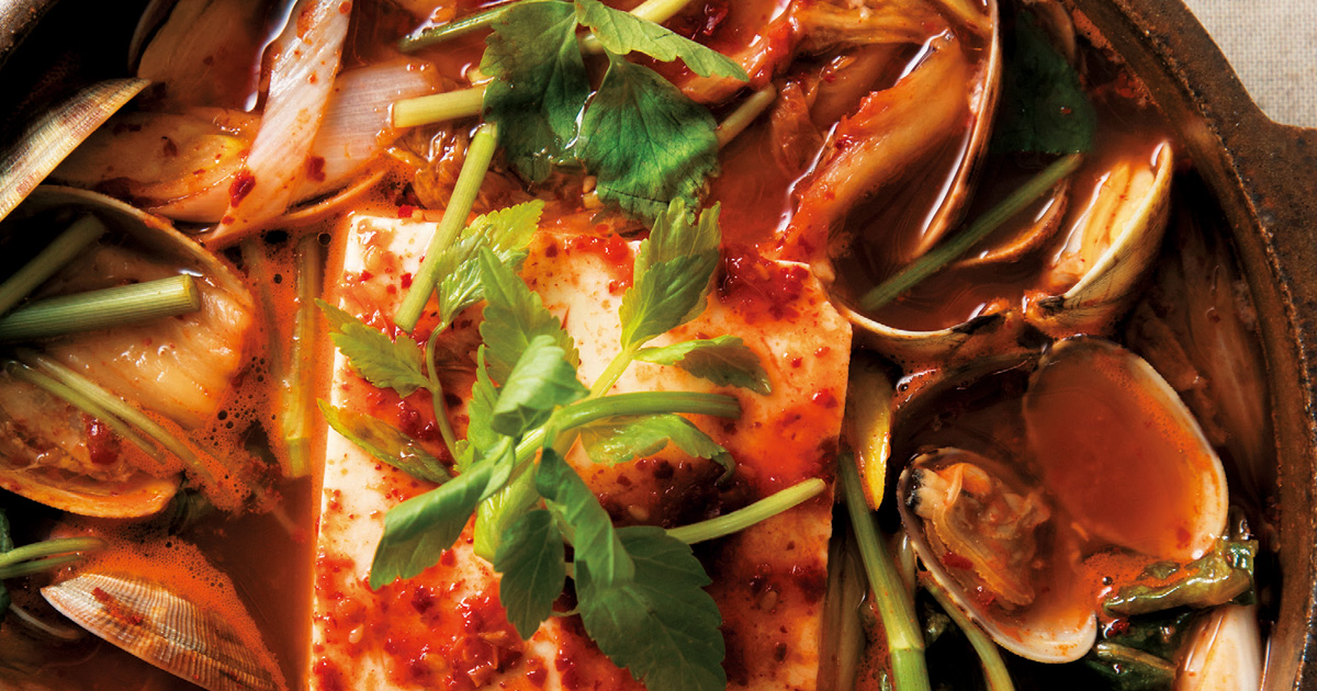 ご飯にかけるあさりチゲ ご飯にかけるあさりチゲ ご飯にかけるあさりチゲ ご飯にかける