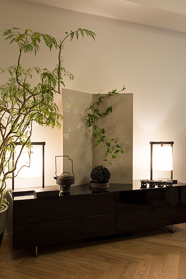 置き床　置き床間　和室　茶道　黒漆塗　和の演出 置き床 置き床間 和室 茶道 黒漆塗 和の演出 置き床 置き床間 和室