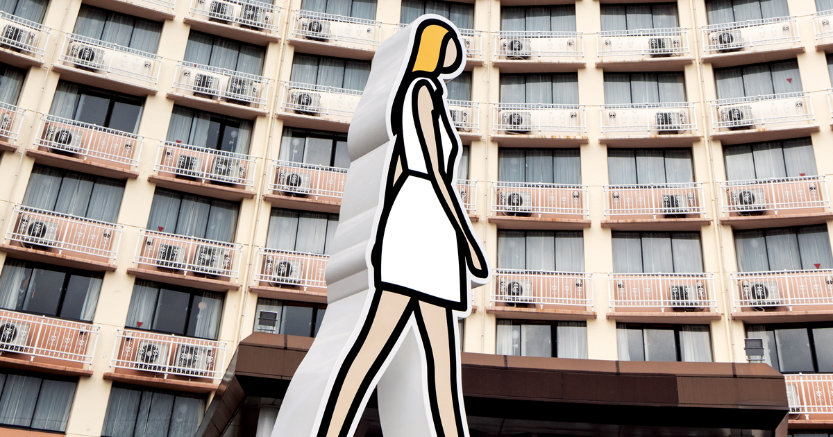 現代アートは語る】2月 ジュリアン・オピー