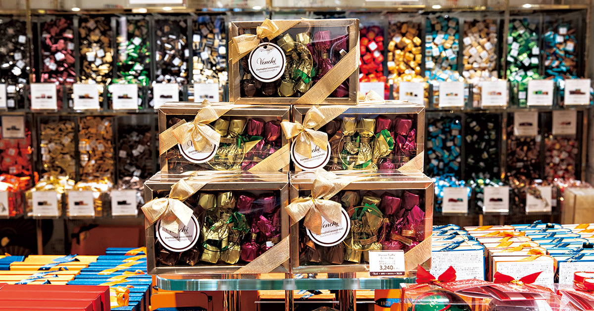 イタリアの高級チョコレート・ジェラート専門店「Venchi （ヴェンキ