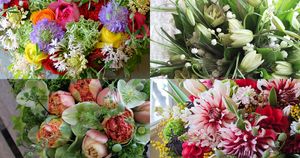 春の花のブーケ&アレンジメント31選。チューリップやミモザなど、気持ちも明るくなる花！