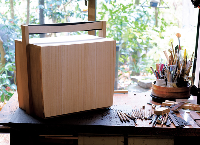 香川漆器　茶櫃 香川漆器【象谷塗】木製 茶櫃 - メルカリ