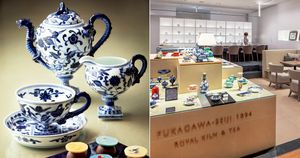 宮内庁御用達の有田焼「深川製磁」の食器を“使って楽しむ”ティー＆ギャラリー