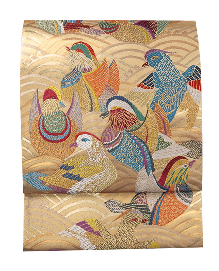 きものの文様【鴛鴦（おしどり）】夫婦の変わらぬ愛を象徴する吉祥文様