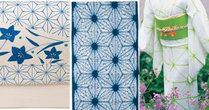 きものの文様【麻の葉（あさのは）】平安時代の仏像装飾にも見られる歴史ある割付文様