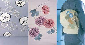 きものの文様【朝顔（あさがお）】ひとときの美を愛でる、日本ならではの美意識が光る花