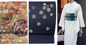 きものの文様【雪（ゆき）】夏に雪の文様が使われるのは、日本人ならではのならわし