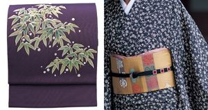 きものの文様【笹（ささ）】竹と同様に古来からめでたいとされてきた植物文様