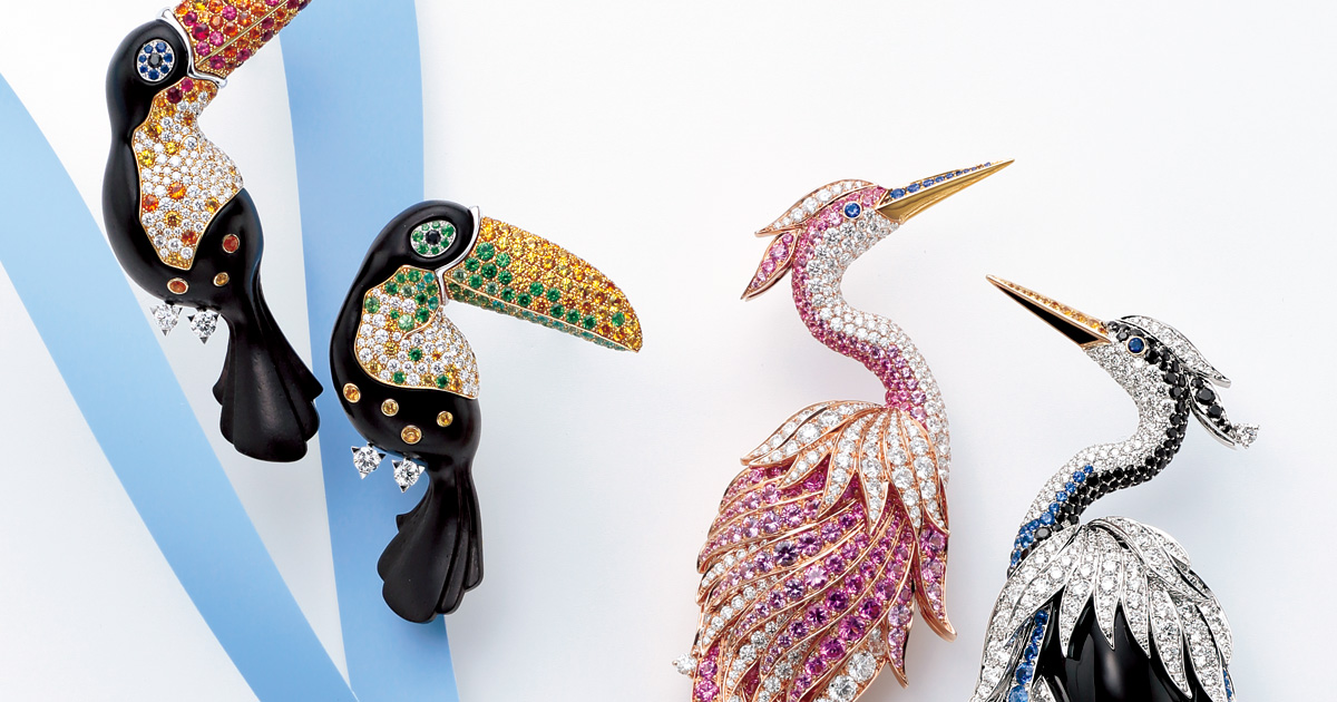 ヴァン クリーフ＆アーペル」が描く、動物たちの希望の王国