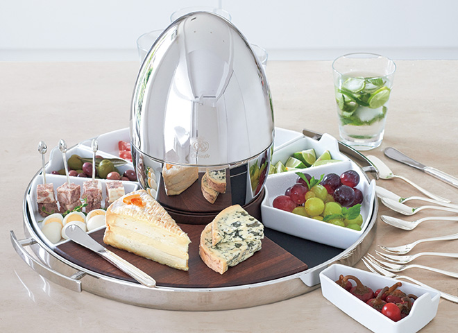 Christofle MOODParty ムード パーティー ステンレス トレイ