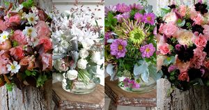 10月の花のブーケ&アレンジメント31選。コスモスやマムなど芸術の秋にふさわしい美しさ！