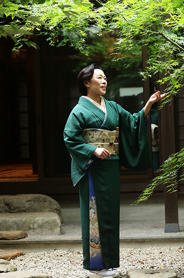 直筆サイン入りサイン本柴田理恵のきもの好日