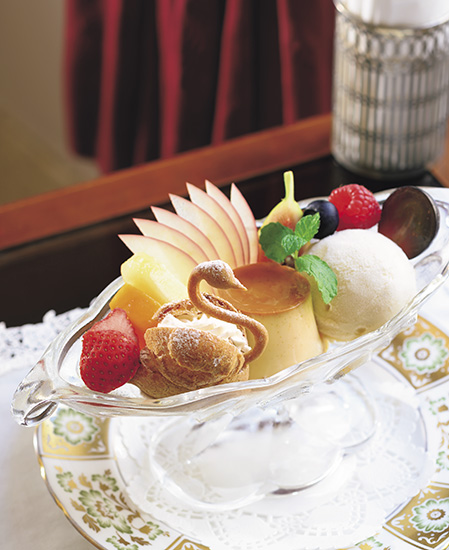 あのクラシックホテルでプリンアラモードが新たに味わえるように！