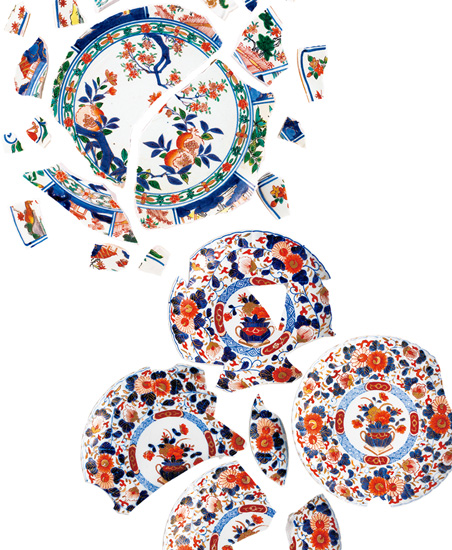 ヨーロッパから海を渡ってきた“割れた古伊万里”。その数奇な運命とは？