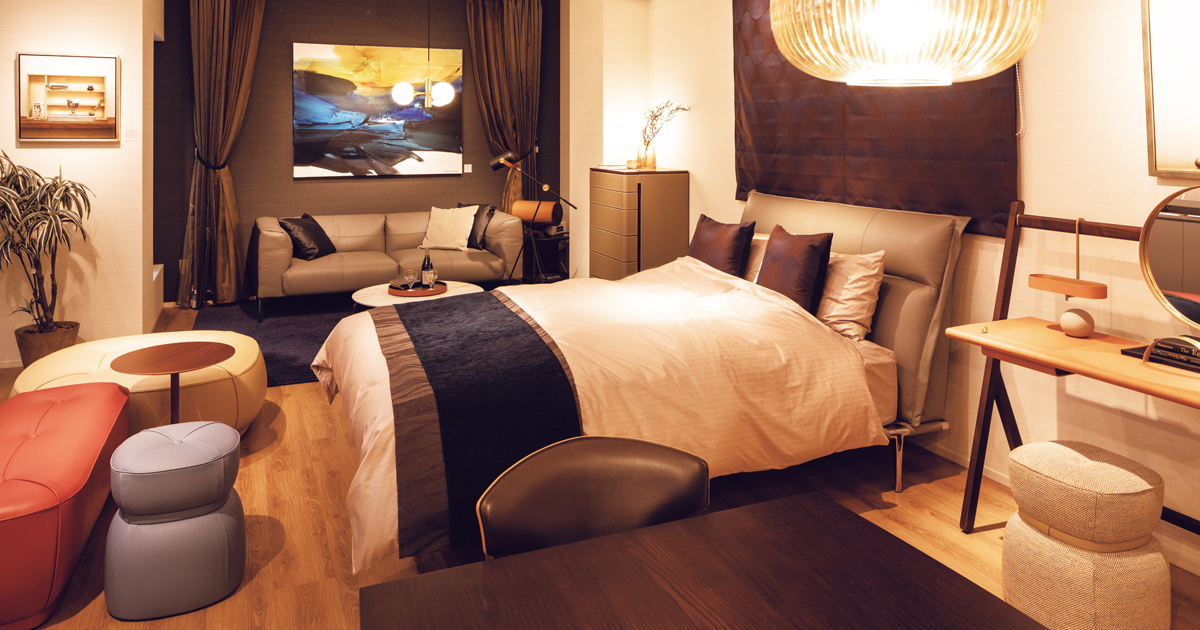 理想の寝室を提案するギャラリーが銀座に登場 