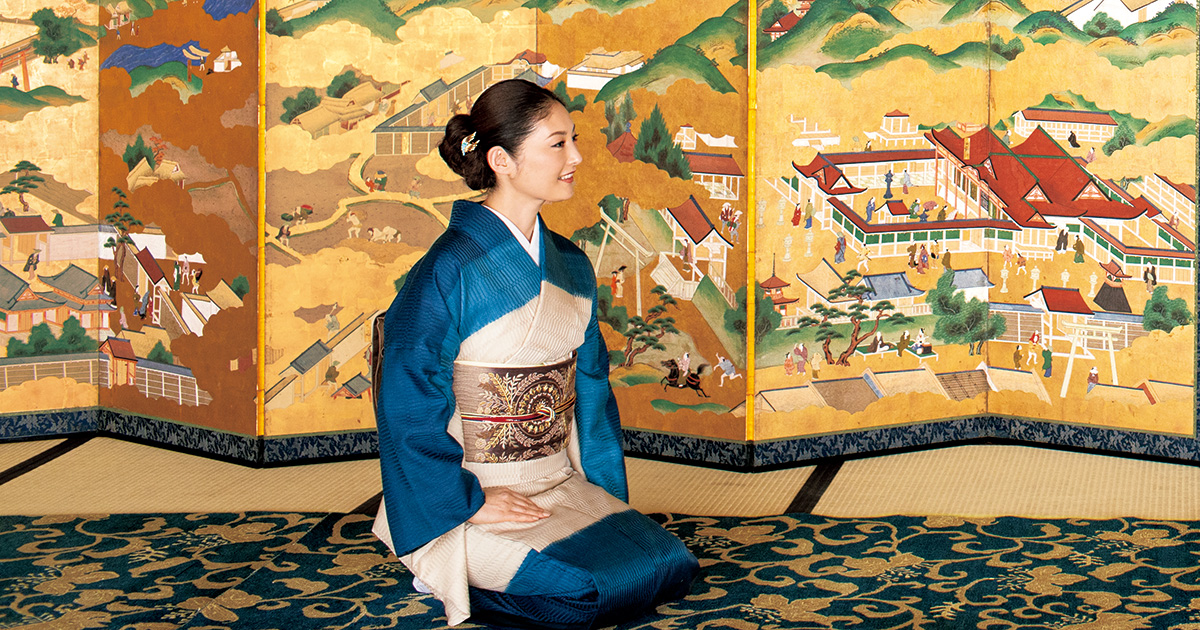 名品を愛でる“料亭美術館”。常盤貴子さんが訪ねる京都「菊乃井本店」