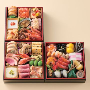 【超早割10％OFF】ホテルオークラ 和洋中おせち三段
