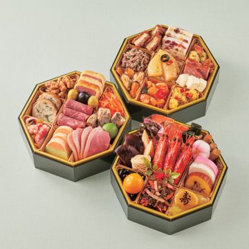 【早割5％OFF】家庭画報オリジナル 和洋八角三段おせち
