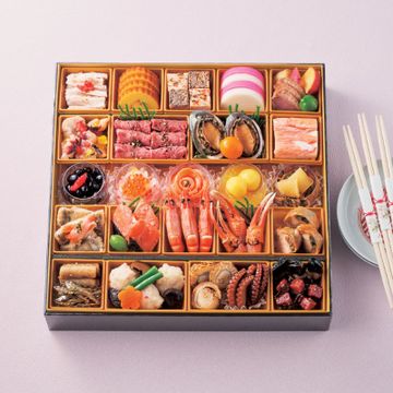 【早割5％OFF】招福タオル付 特大 和一段おせち