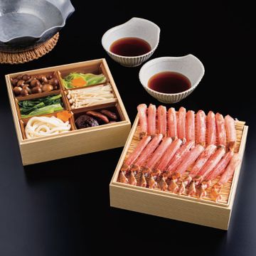 日本料理 一乃松のかにしゃぶセット