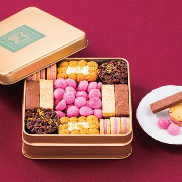「ラ・メゾン・ド・ビィ」クッキー缶 Fleurir